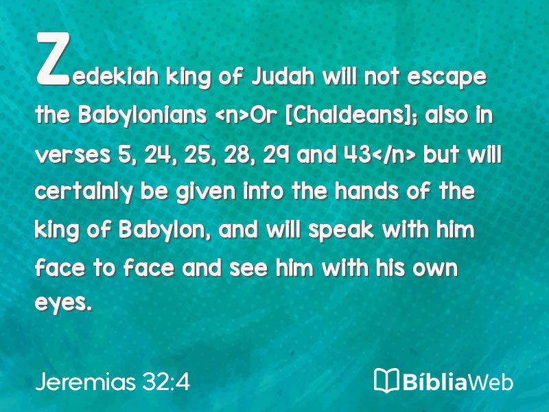 Jeremias 32:4 em imagem para compartilhar