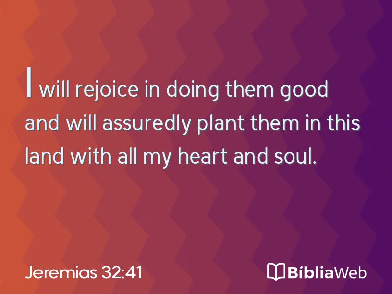 Jeremias 32:41 em imagem para compartilhar