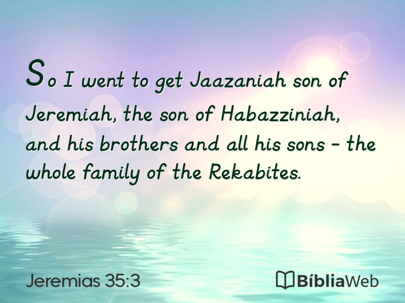 Jeremias 35:3 em imagem para compartilhar