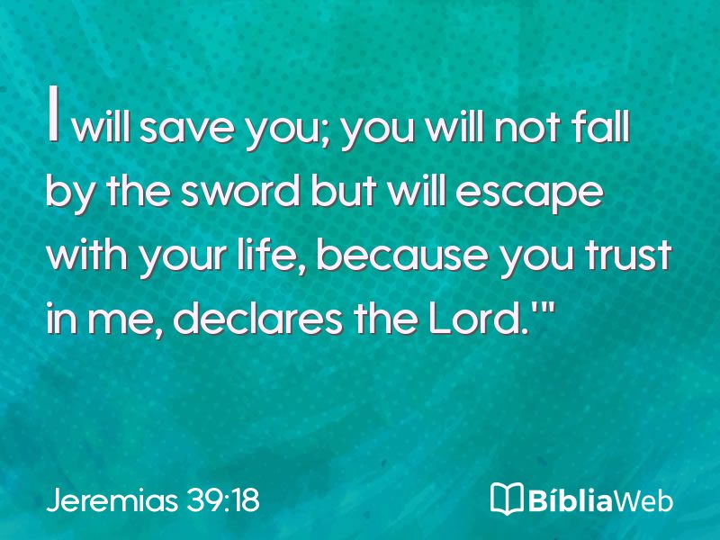 Jeremias 39:18 em imagem para compartilhar