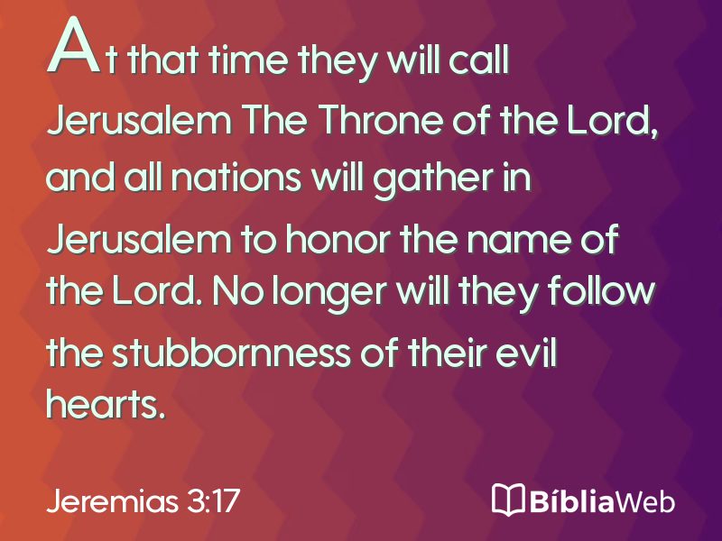 Jeremias 3:17 em imagem para compartilhar