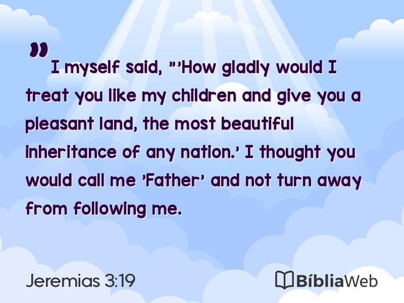 Jeremias 3:19 em imagem para compartilhar