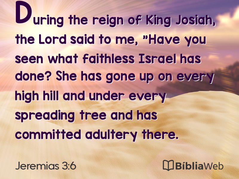 Jeremias 3:6 em imagem para compartilhar