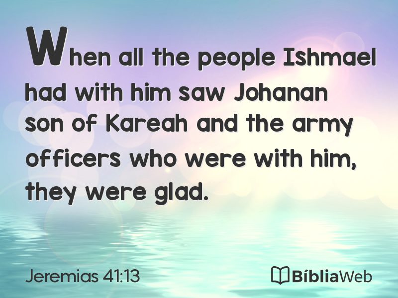 Jeremias 41:13 em imagem para compartilhar