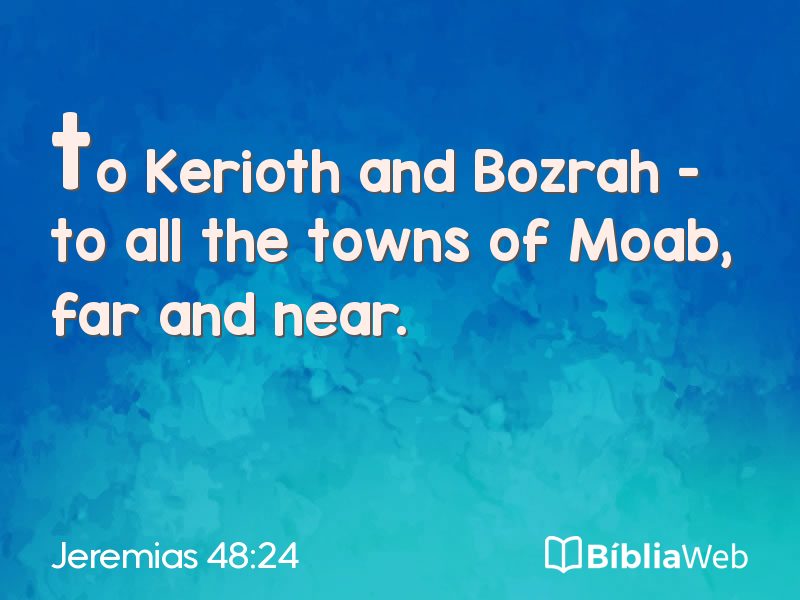 Jeremias 48:24 em imagem para compartilhar