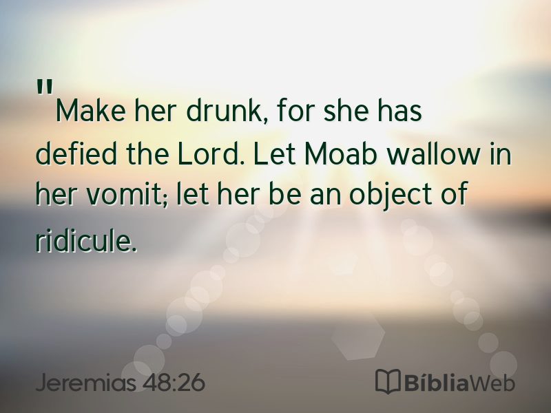 Jeremias 48:26 em imagem para compartilhar
