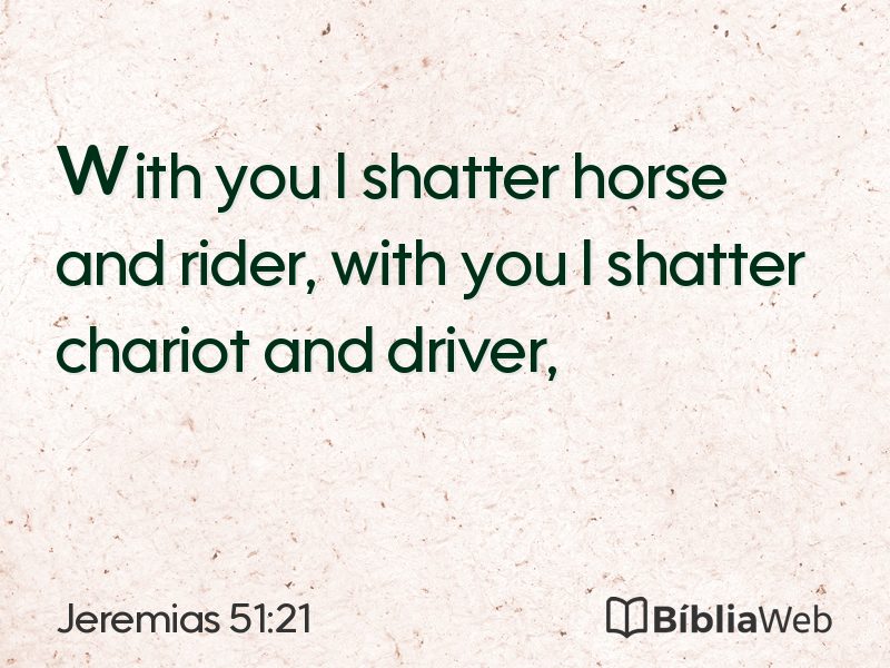 Jeremias 51:21 em imagem para compartilhar