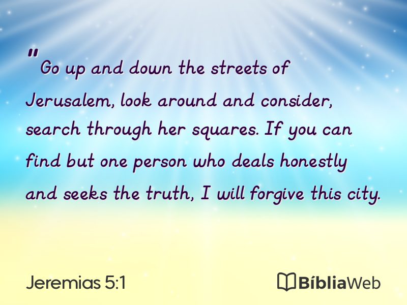 Jeremias 5:1 em imagem para compartilhar