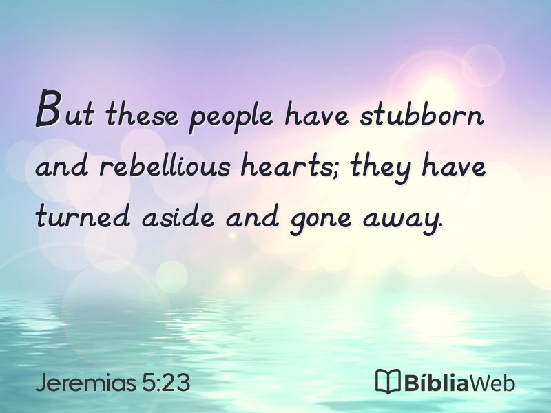 Jeremias 5:23 em imagem para compartilhar