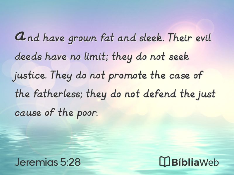 Jeremias 5:28 em imagem para compartilhar