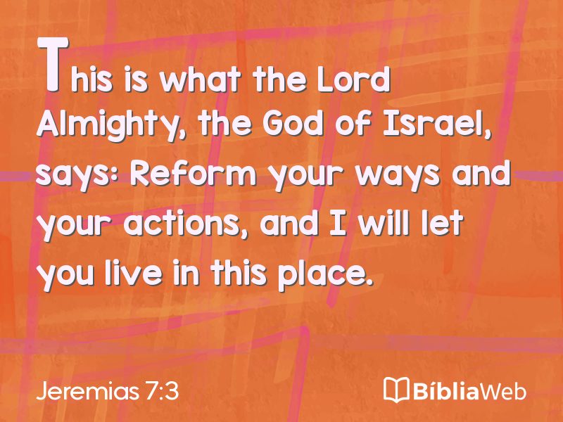 Jeremias 7:3 em imagem para compartilhar