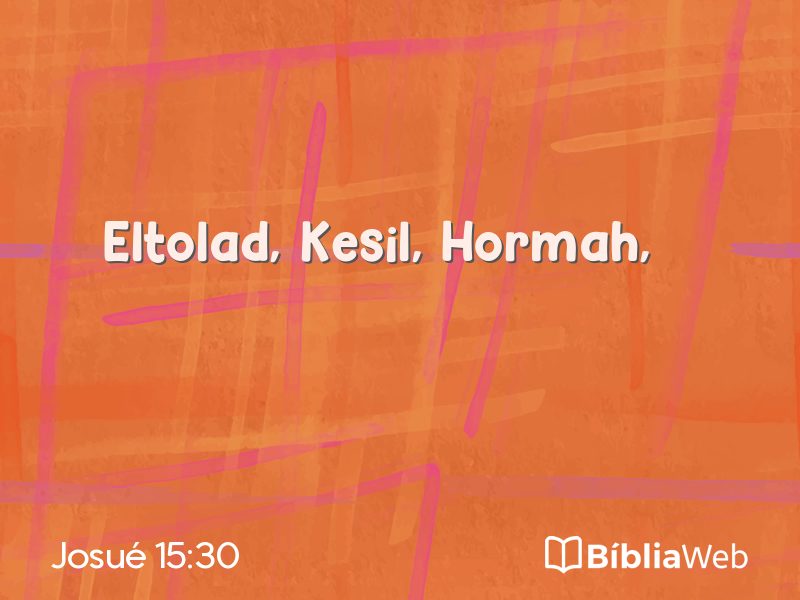 Josué 15:30 em imagem para compartilhar