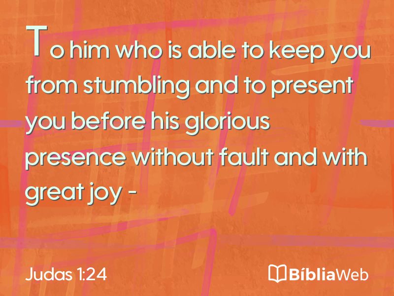 Judas 1:24 em imagem para compartilhar