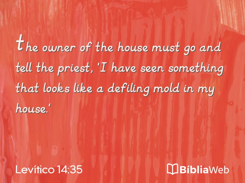 Levítico 14:35 em imagem para compartilhar