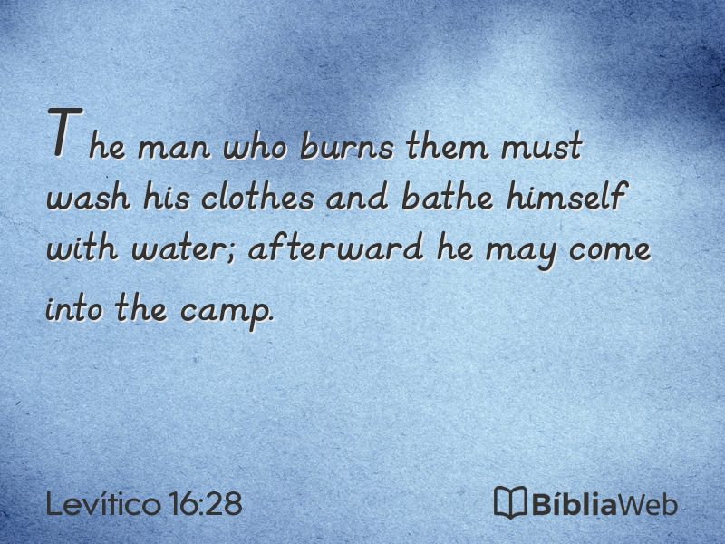 Levítico 16:28 em imagem para compartilhar
