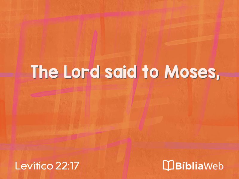 Levítico 22:17 em imagem para compartilhar