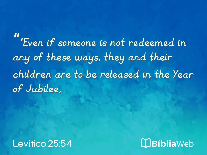 Levítico 25:54 em imagem para compartilhar
