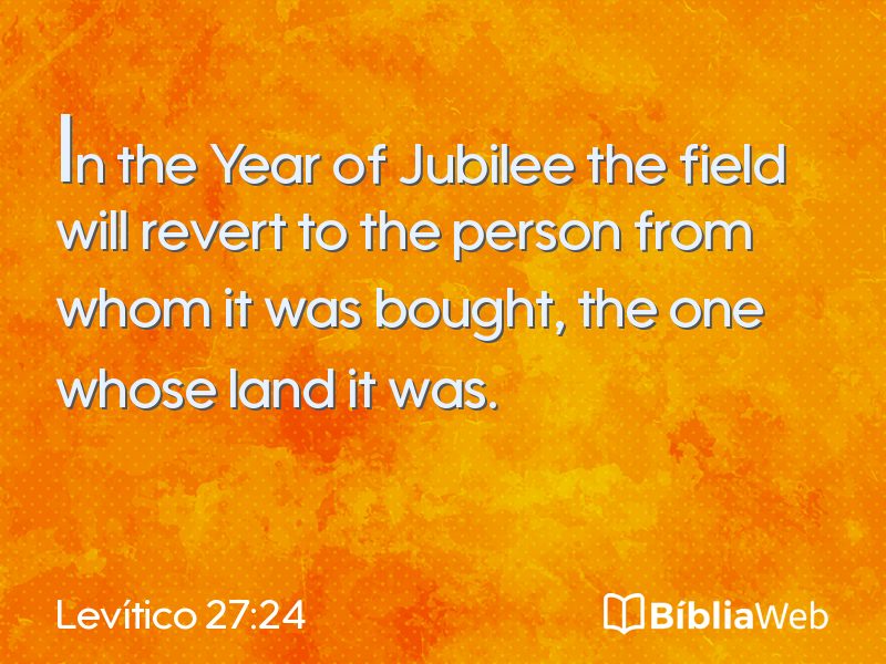 Levítico 27:24 em imagem para compartilhar