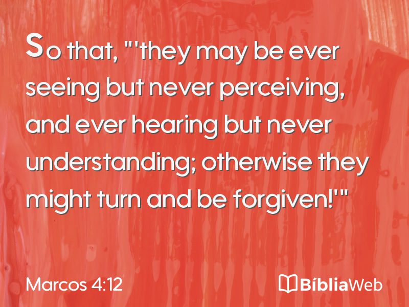 Marcos 4:12 em imagem para compartilhar