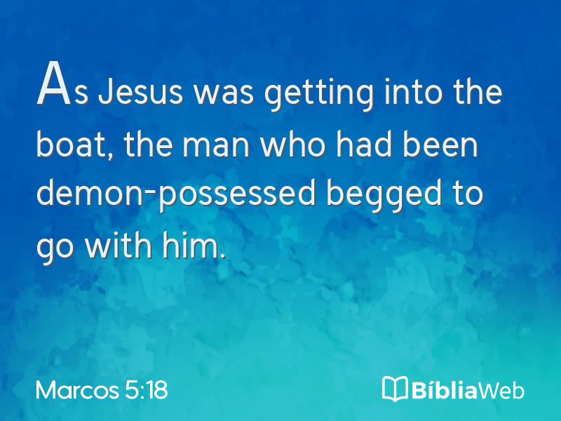 Marcos 5:18 em imagem para compartilhar