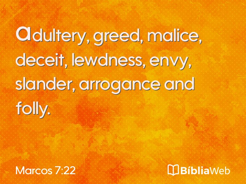 Marcos 7:22 em imagem para compartilhar