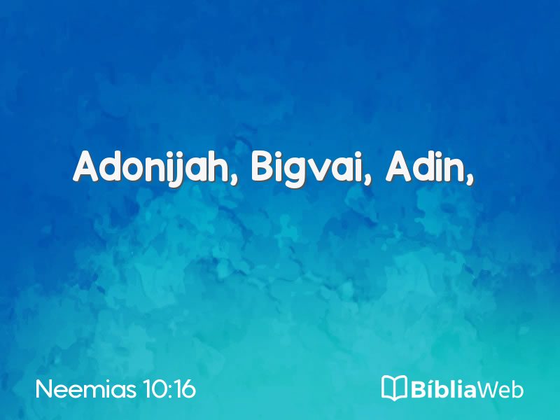 Neemias 10:16 em imagem para compartilhar
