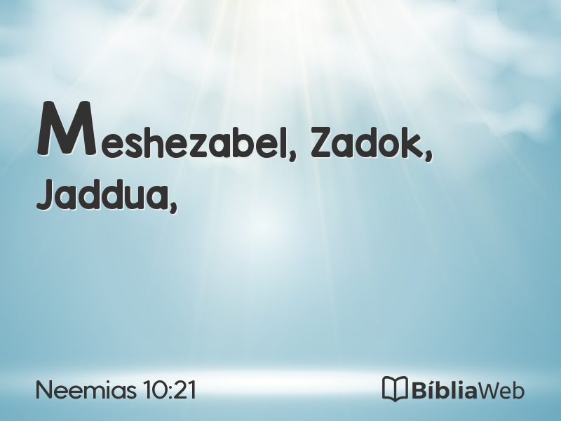 Neemias 10:21 em imagem para compartilhar