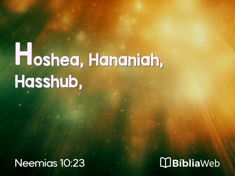 Neemias 10:23 em imagem para compartilhar