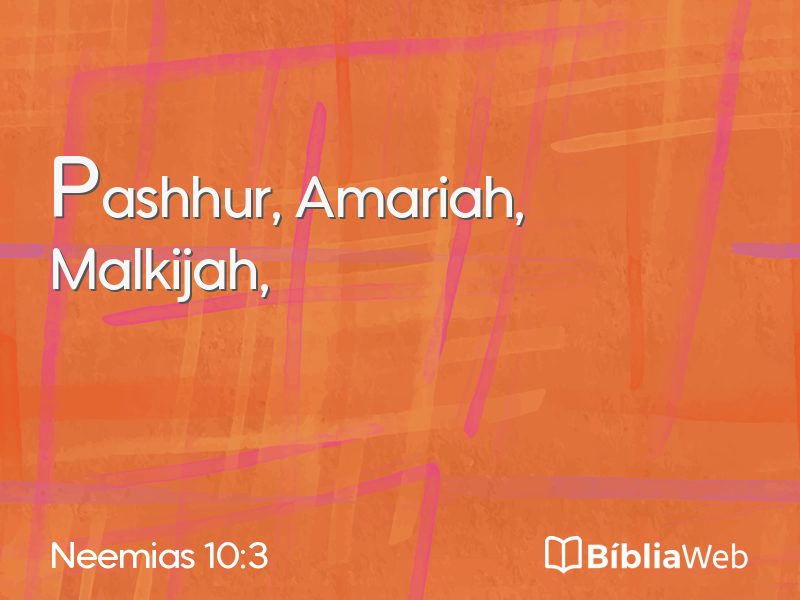 Neemias 10:3 em imagem para compartilhar