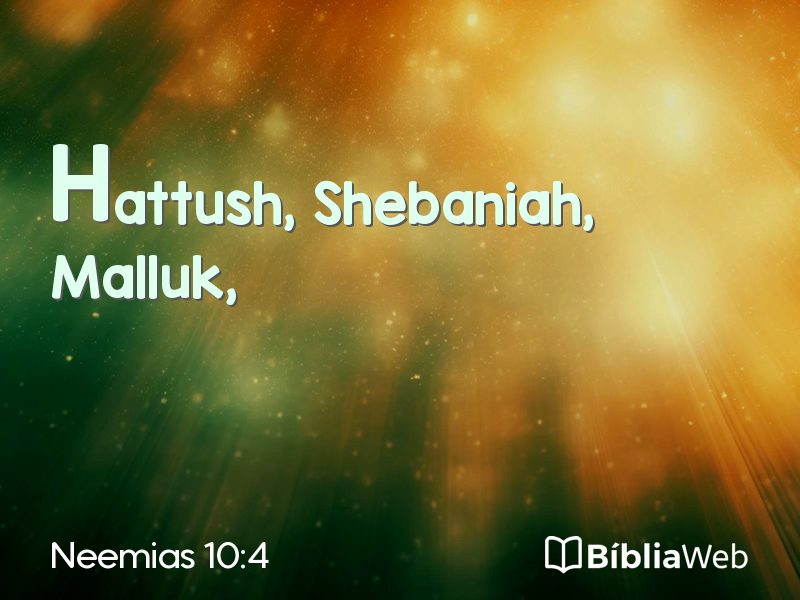 Neemias 10:4 em imagem para compartilhar