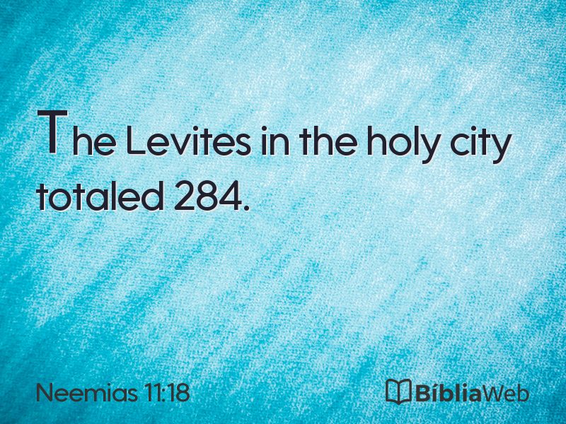 Neemias 11:18 em imagem para compartilhar