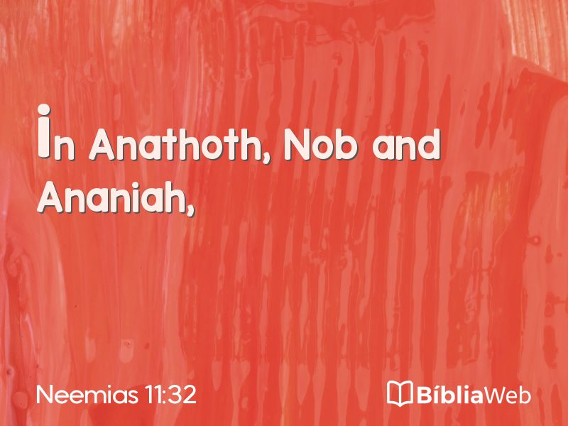 Neemias 11:32 em imagem para compartilhar