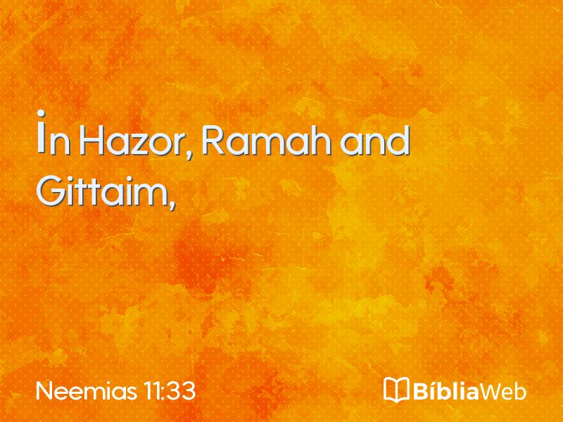 Neemias 11:33 em imagem para compartilhar