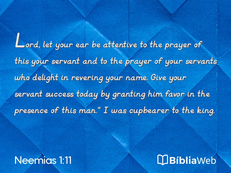 Neemias 1:11 em imagem para compartilhar