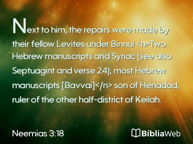 Neemias 3:18 em imagem para compartilhar