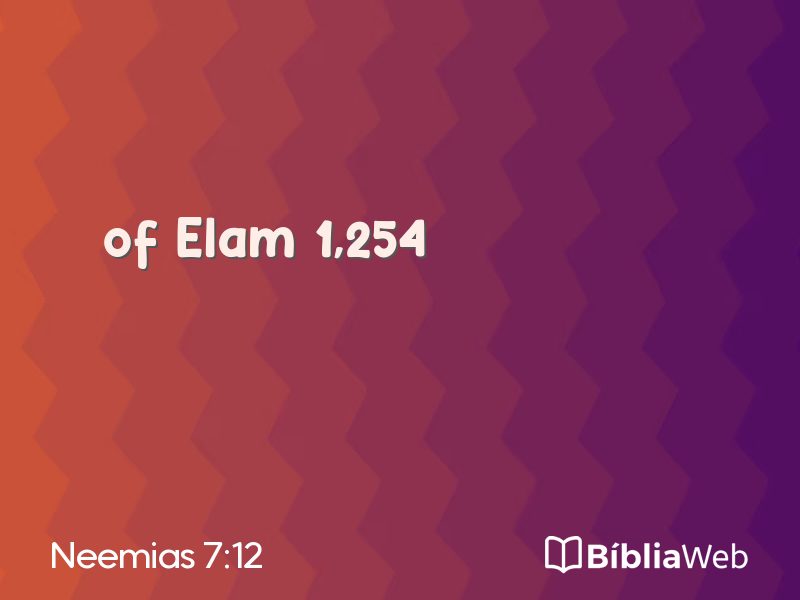 Neemias 7:12 em imagem para compartilhar