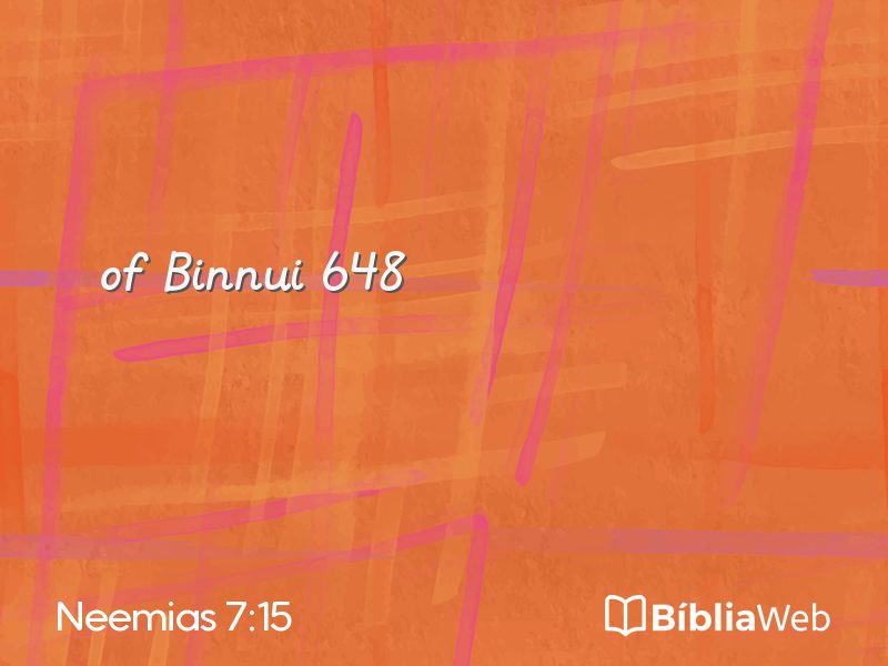 Neemias 7:15 em imagem para compartilhar