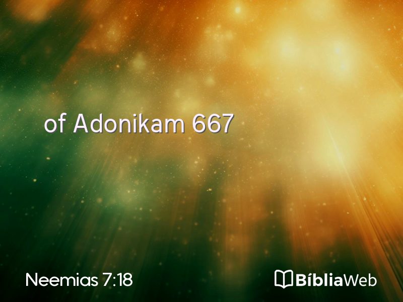 Neemias 7:18 em imagem para compartilhar