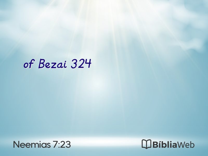 Neemias 7:23 em imagem para compartilhar