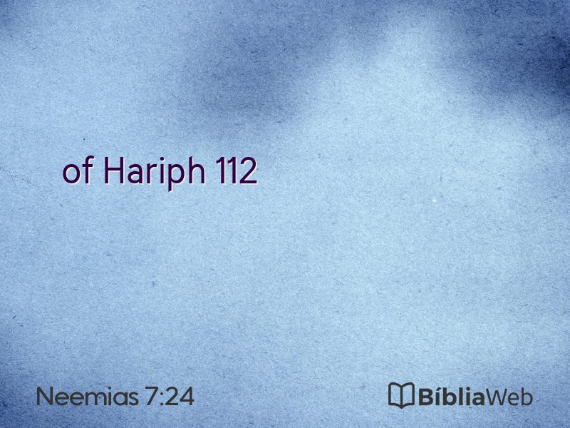 Neemias 7:24 em imagem para compartilhar