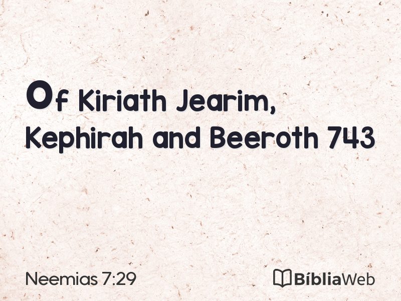 Neemias 7:29 em imagem para compartilhar