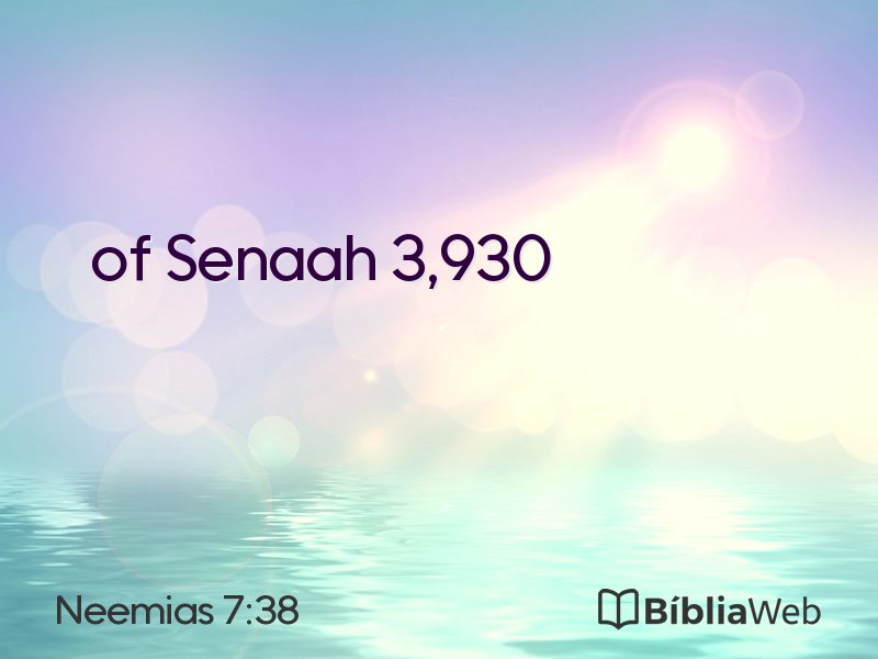Neemias 7:38 em imagem para compartilhar