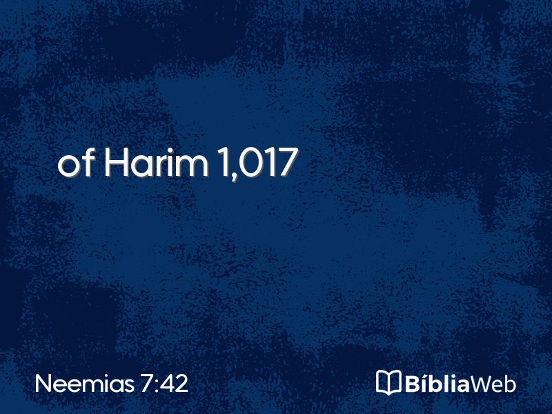 Neemias 7:42 em imagem para compartilhar