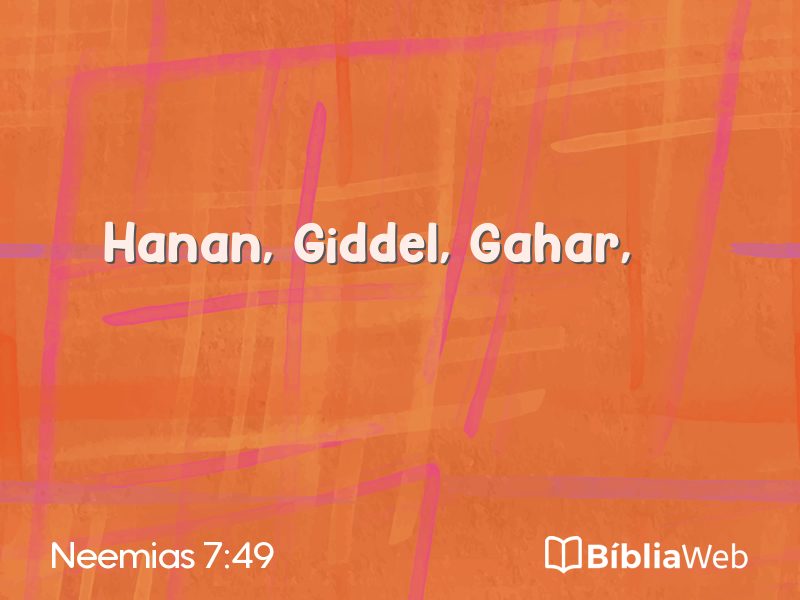 Neemias 7:49 em imagem para compartilhar
