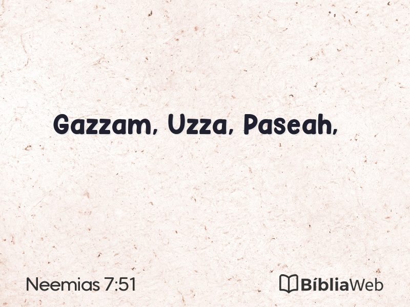 Neemias 7:51 em imagem para compartilhar