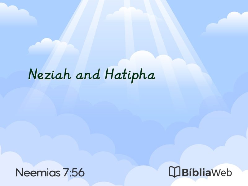 Neemias 7:56 em imagem para compartilhar