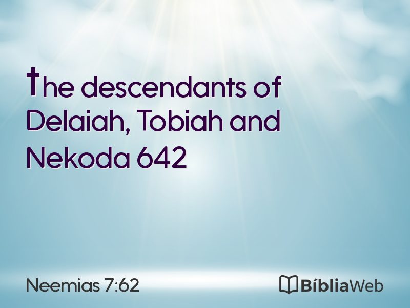 Neemias 7:62 em imagem para compartilhar