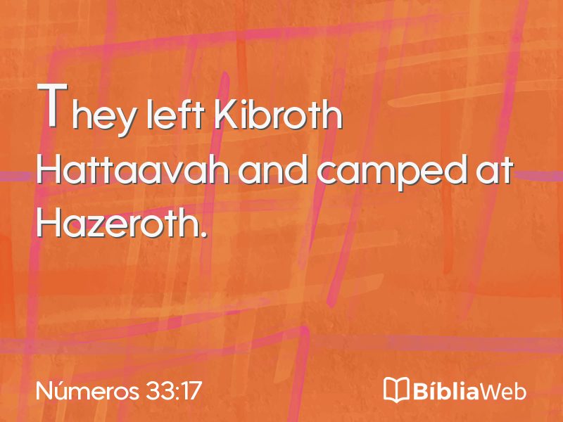 Números 33:17 em imagem para compartilhar