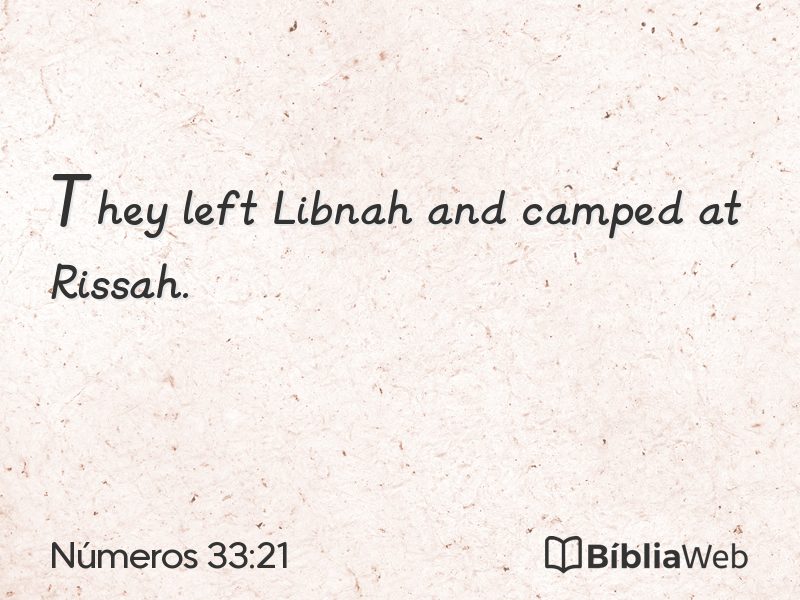 Números 33:21 em imagem para compartilhar