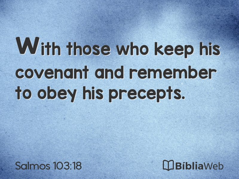 Salmos 103:18 em imagem para compartilhar